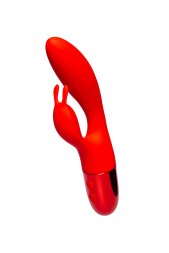 Вибратор-кролик с горизонтальными движениями Every Night Toys для точки G, красный