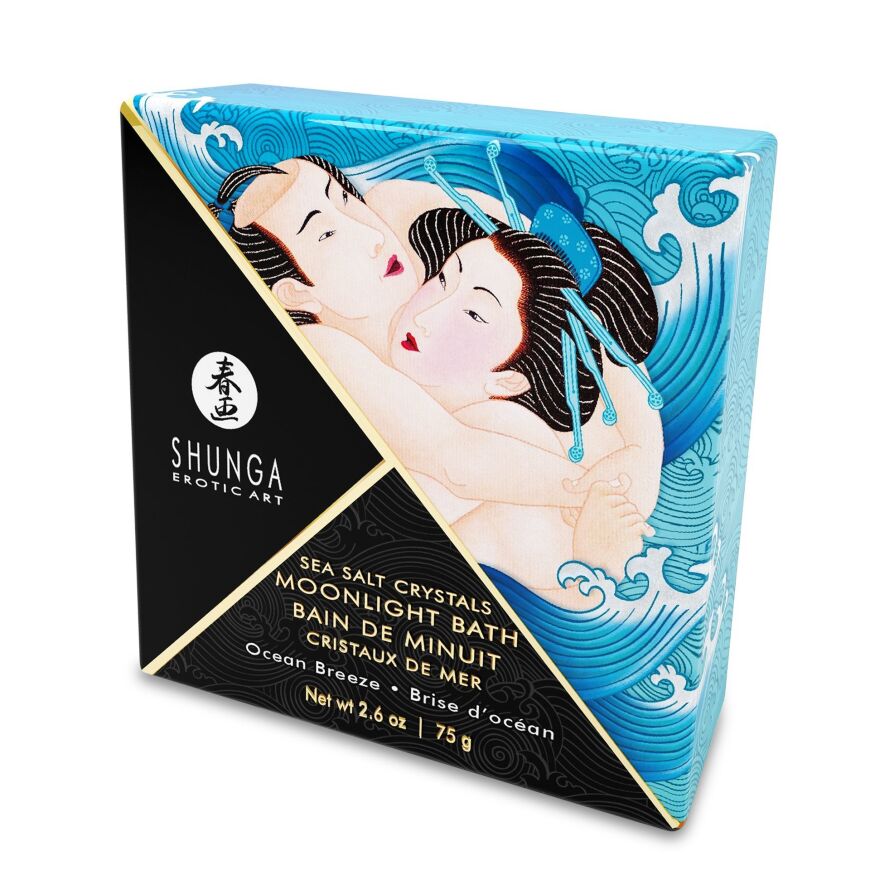 Сіль для ванни Shunga Moonlight Bath  -  Ocean Breeze (75 гр), сіль Мертвого моря, ароматичні олії