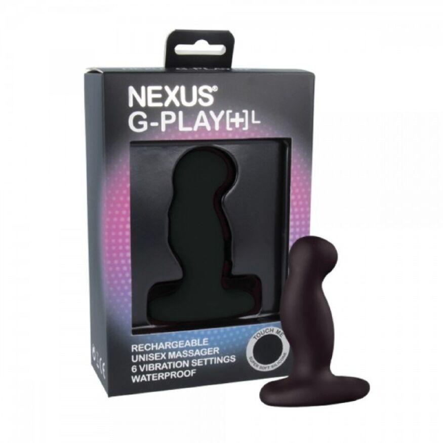 Массажер простаты с вибрацией NEXUS-G-PLAY PLUS large BLACK