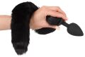 Комплект для ролевых игр: анальная пробка и ушки - Bad Kitty Pet Play Plug &amp; Ears