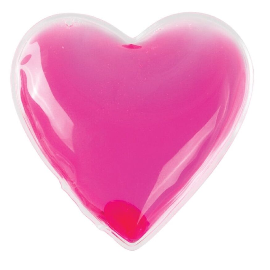 Горячее сердце для массажа Hot Heart Massager розовое, 144 гр
