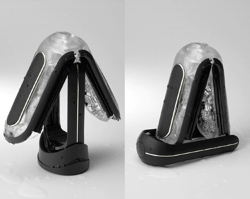 Мастурбатор c вибрацией Tenga - Flip Zero 0 Electronic Vibration Black