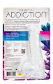 Фаллоимитатор ADDICTION - Crystal Clear Dildo with Balls - 7"