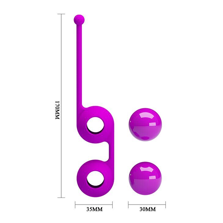 Вагінальні кульки Pretty Love Kegel Tighten Up II BI-014493-2