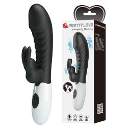 Вибратор - Pretty Love Naughty Bunny Vibrator Black