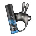 Набір рідкий вібратор та ерекційне віброкільце Orgie VIBE! BUNNY