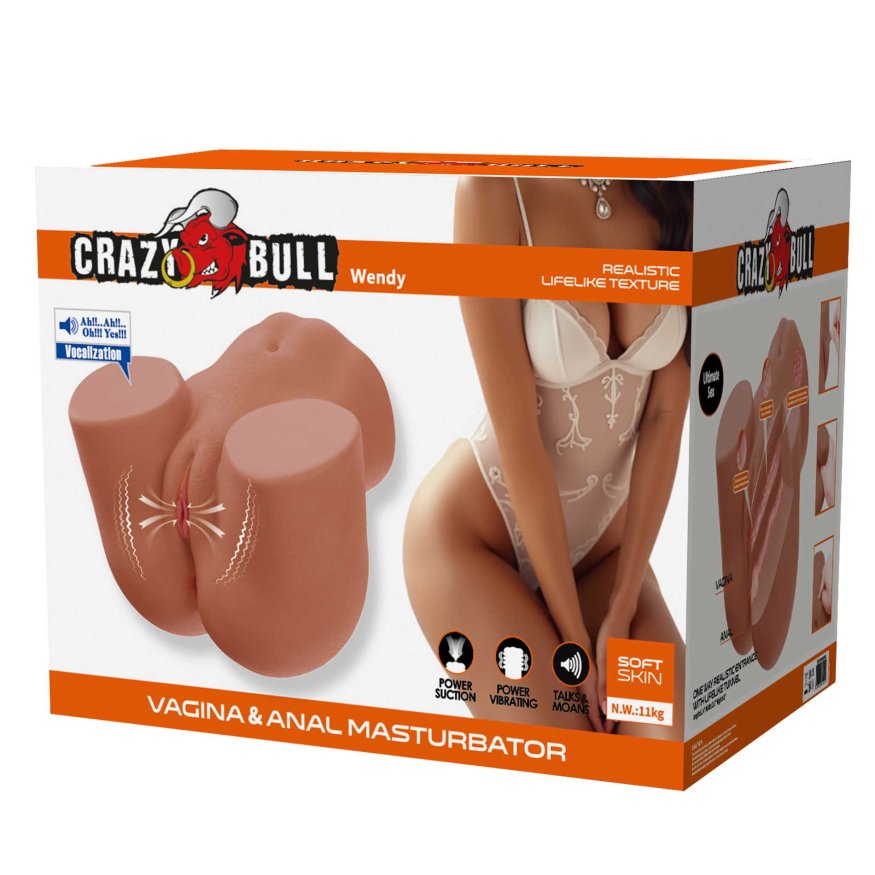Мастурбатор - Crazy Bull Wendy Vagina &amp; Anal Masturbator