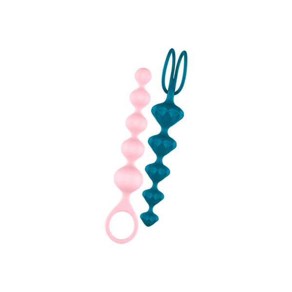 Набор анальных цепочек SATISFYER BEADS COLOUR