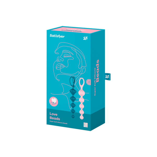 Набор анальных цепочек SATISFYER BEADS COLOUR