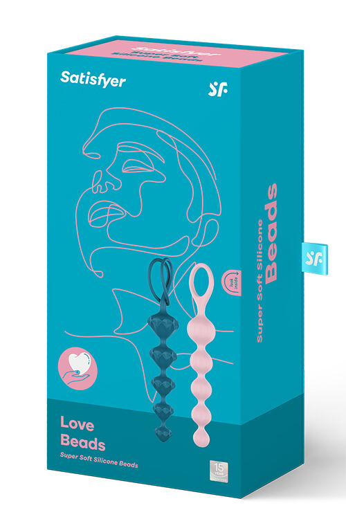 Набор анальных цепочек SATISFYER BEADS COLOUR