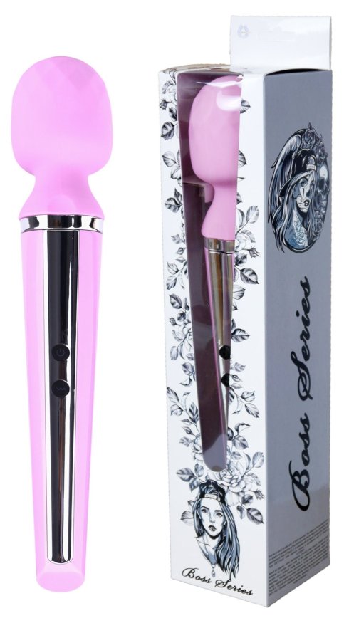 Вибромассажер Boss Series - Massager Genius USB Pink 10 Function, BS2200019