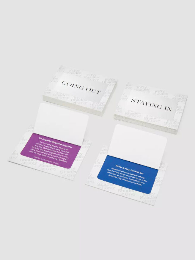Карточная игра Ночное свидание Fifty Shades of Grey Play Nice Idea Card