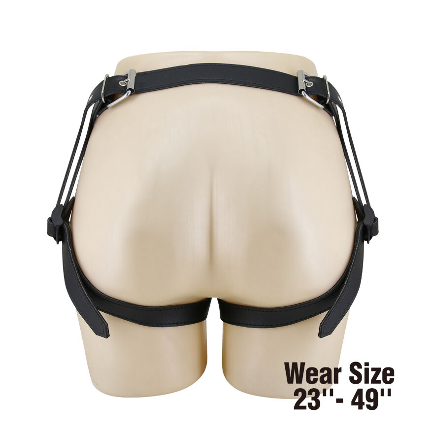 Жіночий страпон Pretty Love - Wells 6.3" Silicone Dildo with Harness Briefs, BW-022075