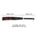 Флоггер LOCKINK SEVANDA Red &amp; Black Braided Tail Flogger