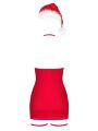 Сорочка Obsessive Kissmas chemise red L/XL