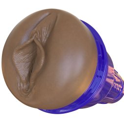 Мастурбатор-вагина Fleshlight Boost Bang Medium Dark Flesh, плавающие кольца Turbo Tech