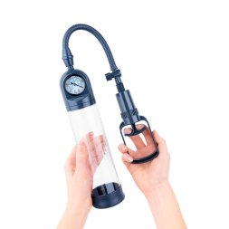 Вакуумний насос для пеніса Boners Penispump With Pressure Gauge