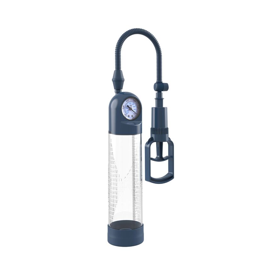Вакуумная помпа для пениса Boners Penispump With Pressure Gauge