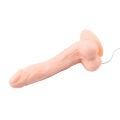 Вибратор реалистичный на присоске Chisa Ballsy Super Cock, бежевый, 22 х 3.6 см