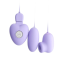 Секс массажёры "Flirting vibrator", цвет фиолетовый, 10 режимов вибрации