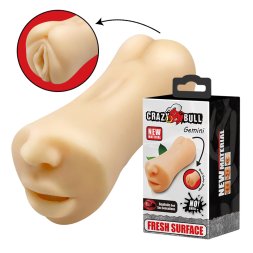 Мастурбатор 2в1 - Crazy Bull Gemini Masturbator Flesh