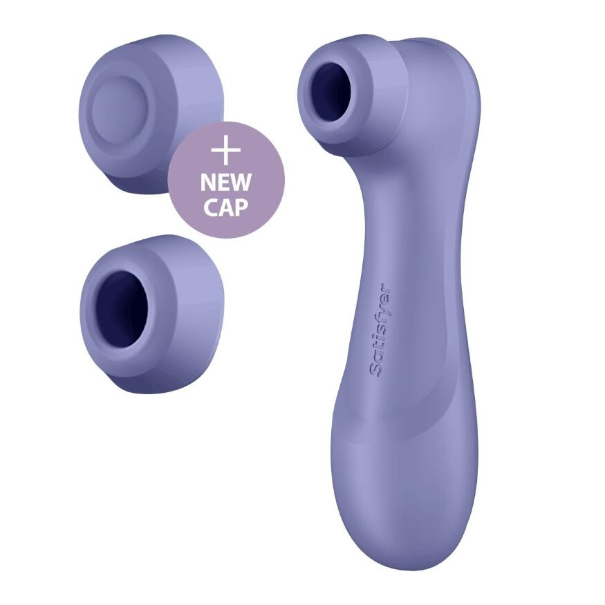 Вібратор кліторальний вакуумний SATISFYER PRO 2 покоління 3 BLUETOOTH бузковий
