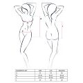 Костюм зайки MAGNETICA SET black XXL/XXXL - Passion, ушки и боди