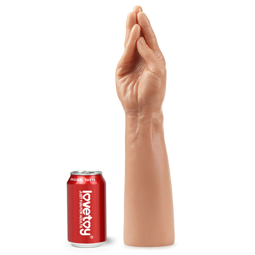 Реалістична рука збільшеного розміру для фістінга  King-Sized Realistic Magic Hand 13.5"