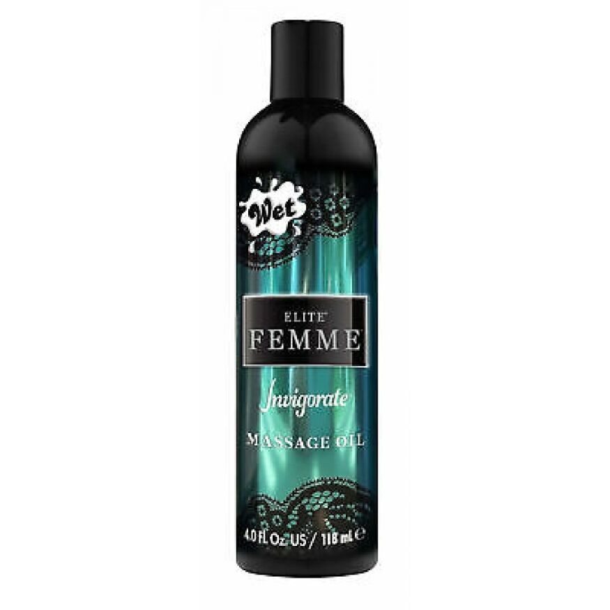 Массажное масло WET Elite Femme Invigorate 120 мл, парфюмированное