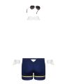 Комплект Obsessive секси Летчик set  S/M