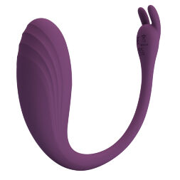 Розкішне віброяйце зі смарт управлінням - Pretty Love Catalina Stimulator Dark Purple (App)