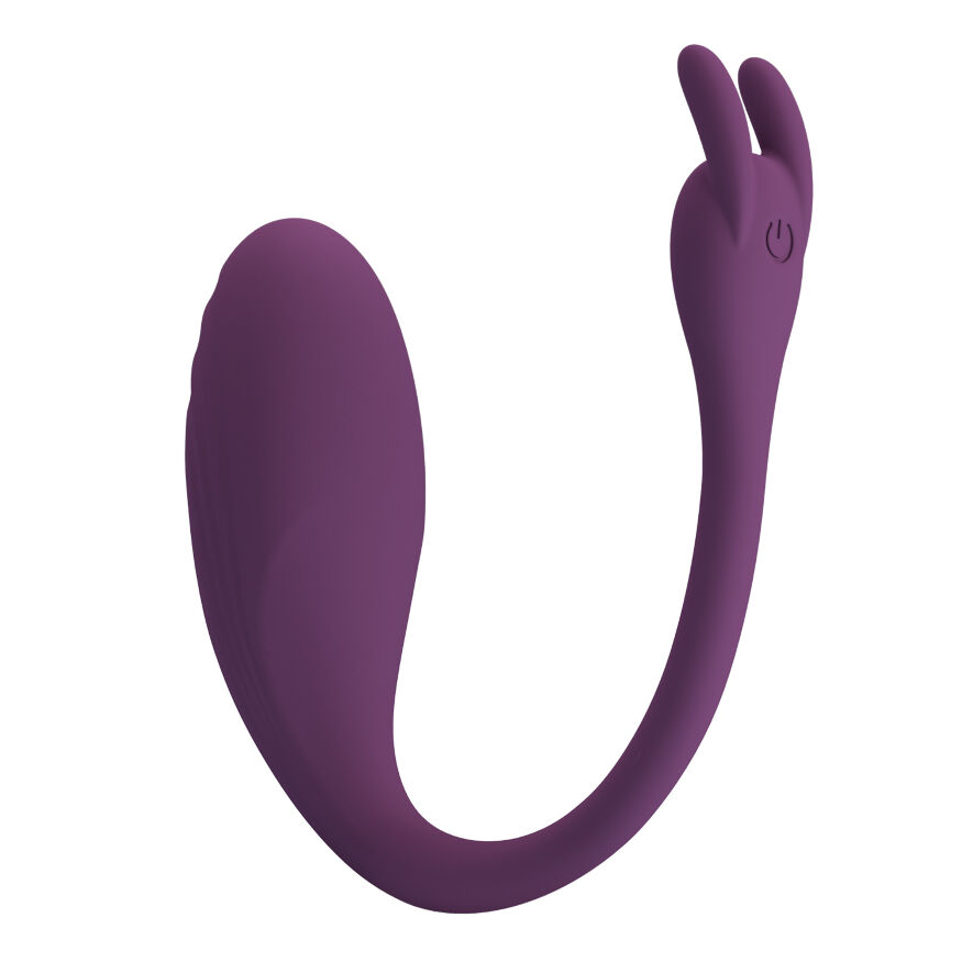 Розкішне віброяйце зі смарт управлінням - Pretty Love Catalina Stimulator Dark Purple (App)