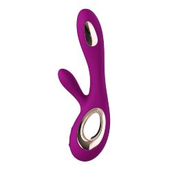 Вибратор-кролик с качающимся вагинальным кончиком LELO Soraya Wave Deep Rose