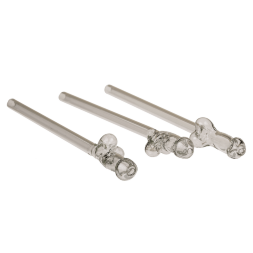 Скляні трубочки Glass Drinking Straw Willy (в наборі 3 трубочки та щіточка)