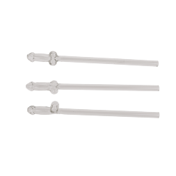 Скляні трубочки Glass Drinking Straw Willy (в наборі 3 трубочки та щіточка)