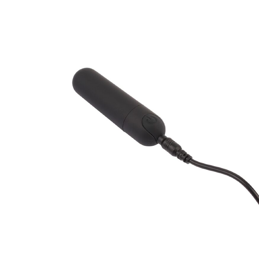 Віброкуля, що перезаряджається з акумулятором Chisa Hi-Basic Ultra Powerful Rechargeable Bullet, чорний
