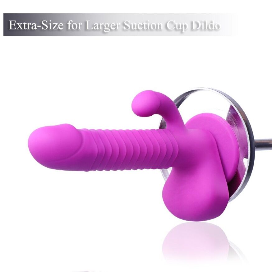 Крепление для фаллоимитаторов на присоске для секс-машин Hismith Suction Cup Adapter 4.5″ KlicLok	