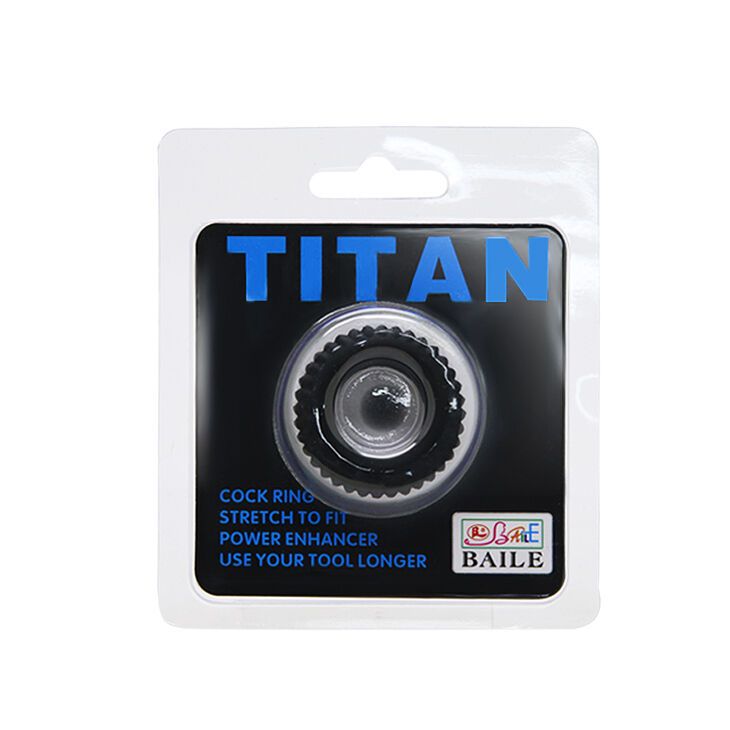 Ерекційне кільце - Titan Cock Ring Blue
