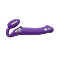 Безремневой страпон с вибрацией Strap-On-Me Vibrating Violet L 16х4,2 см