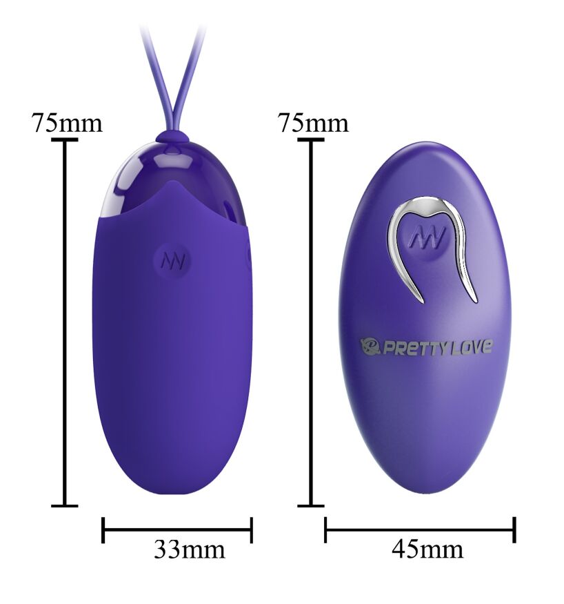 Виброяйцо серии Pretty Love - Berger Youth, BI-014362WL