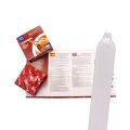Презервативи Recare Cola Dotted&amp;Ribbed Condoms 3 шт, з пухирцями та ребрами, аромат: Кола