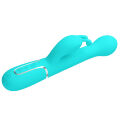 Вибромассажер с поступательным движением серии Pretty Love - Dejon Twinkled Green 7 vibration functions 4 rolling functions, BW-500014-1