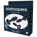 Набор анальных стимуляторов, S, M, L, Dream Toys Startroopers Milky Way, два с вибрацией, синий