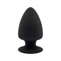 Анальная пробка SilexD (Model 1 size M) двухслойная, силикон+Silexpan, диаметр 6,2 см