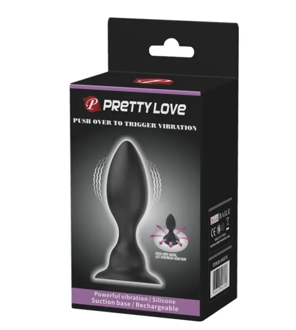 Анальний стимулятор вібрації Prettylove - поштовх до запуску вібрації