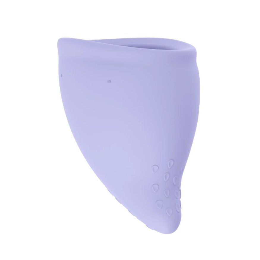 Менструальна чаша Fun Factory FUN CUP SIZE B Purple, багаторазова, діаметр 4,3 см, об'єм 30 мл