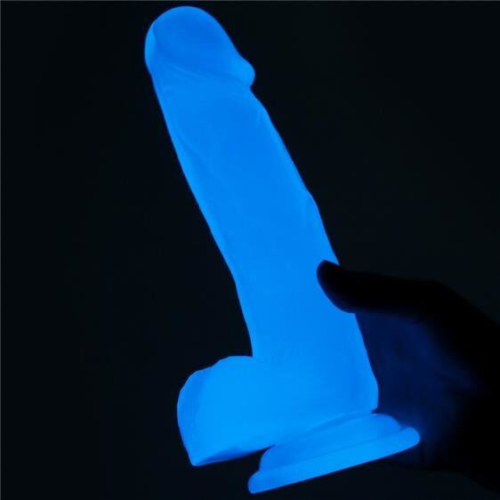 Фалоімітатор реалістичний, світиться в темряві - Lumino Play Dildo 7.5"