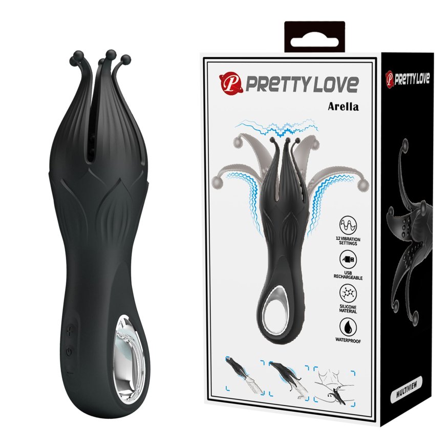 Мастурбатор з вібрацією Pretty Love - Arella, BI-300082