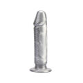 Фаллоимитатор на присоске реалистичный Chisa PHUT Dong Dark Muscle, серебристый 22 см х 4.5 см