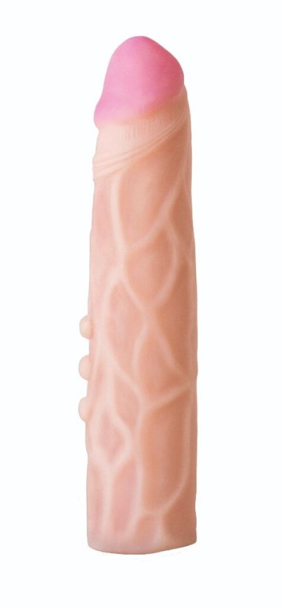 Насадка для страпона телесная EGZO Ciberskin NSTR05 ( 21,5 см х 4,6 см )
